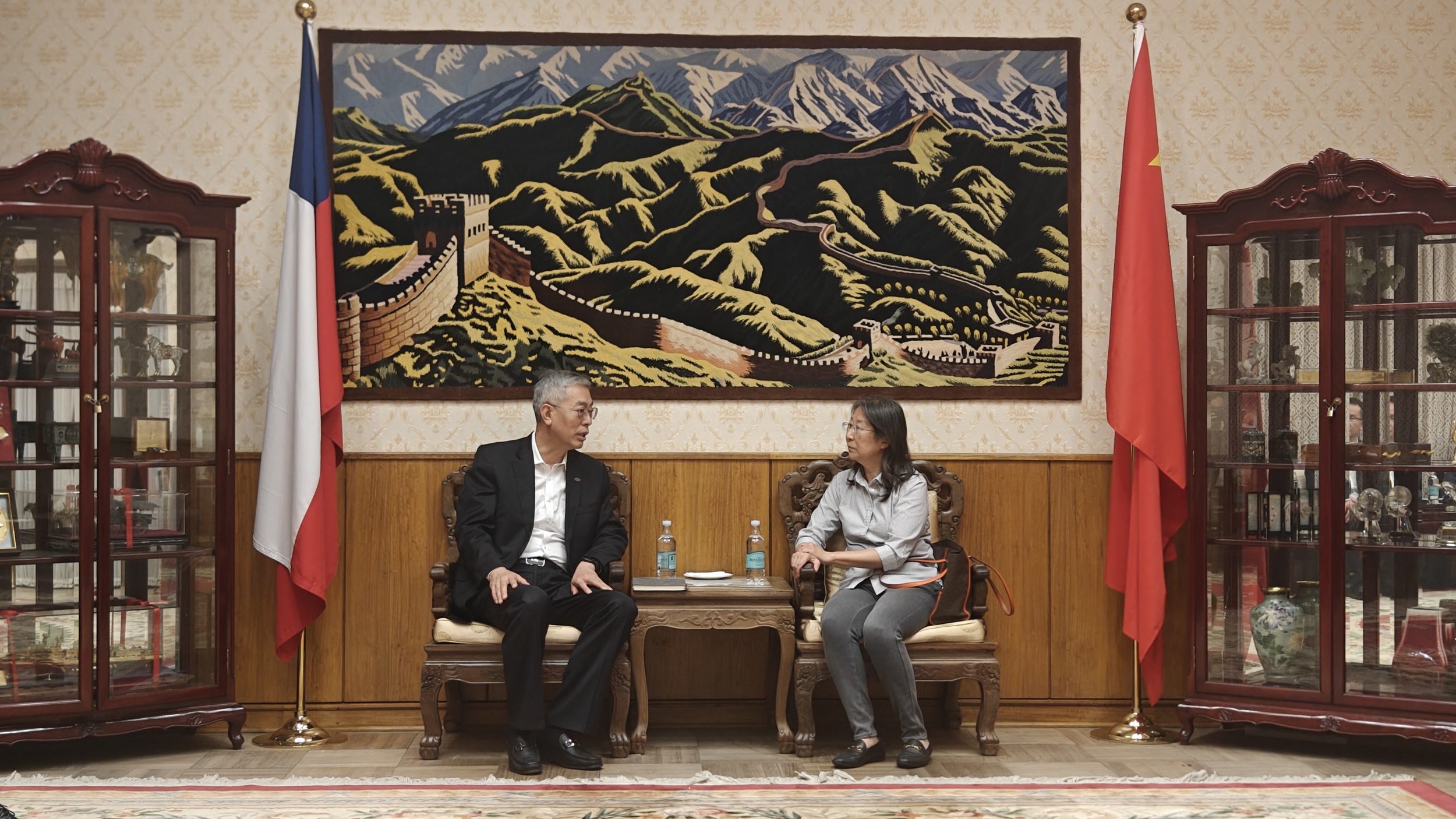 武宪功拜访中国驻智利大使馆并开展系列商务交流活动